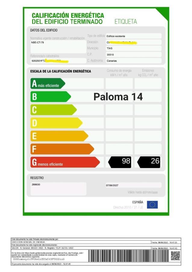 Vivienda Vacacional Paloma 14 ปูแอร์โตเดลคาร์เมน ภายนอก รูปภาพ